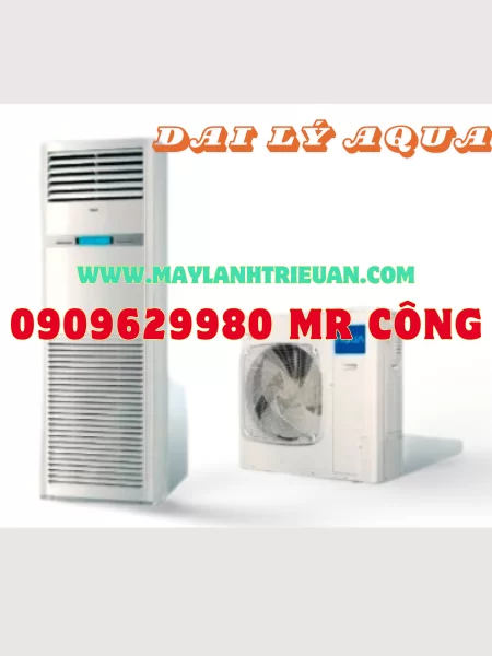 Đại lý máy lạnh Aqua  Phân phối lắp đặt điều hòa tủ đứng Aqua 1U48NC1QRB inverter 5 ngựa chín...webp