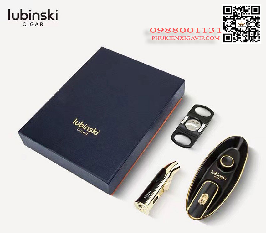 Chuyên bán phụ kiện xì gà chính hãng – set 3 món Lubinski YJA 80015