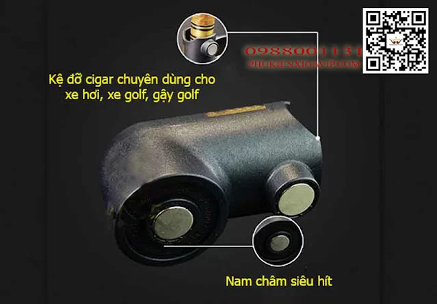 Set 5 món phụ kiện cigar Jifeng TZ238 Bật lửa gạt tàn dao cắt tẩu gác xì gà-4.webp