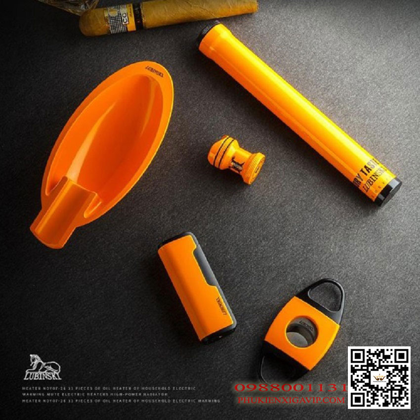 Set Lubinski TZ109 – phụ kiện xì gà làm quà biếu tặng sang trọng
