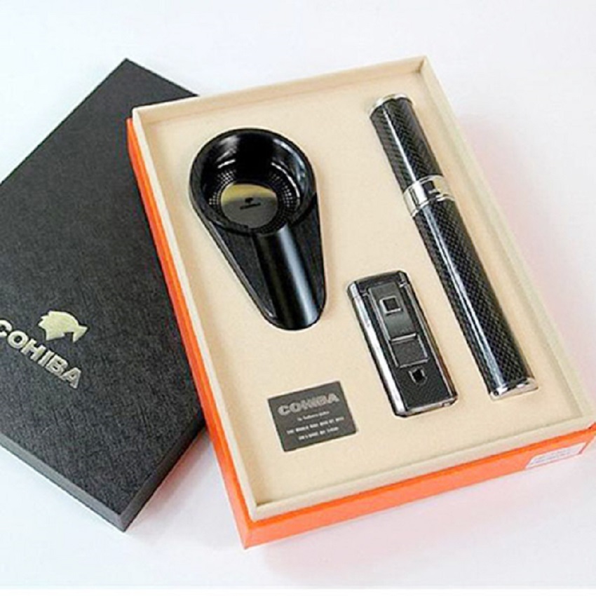 hiba T307 – set 3 món phụ kiện hút cigar chính hãng